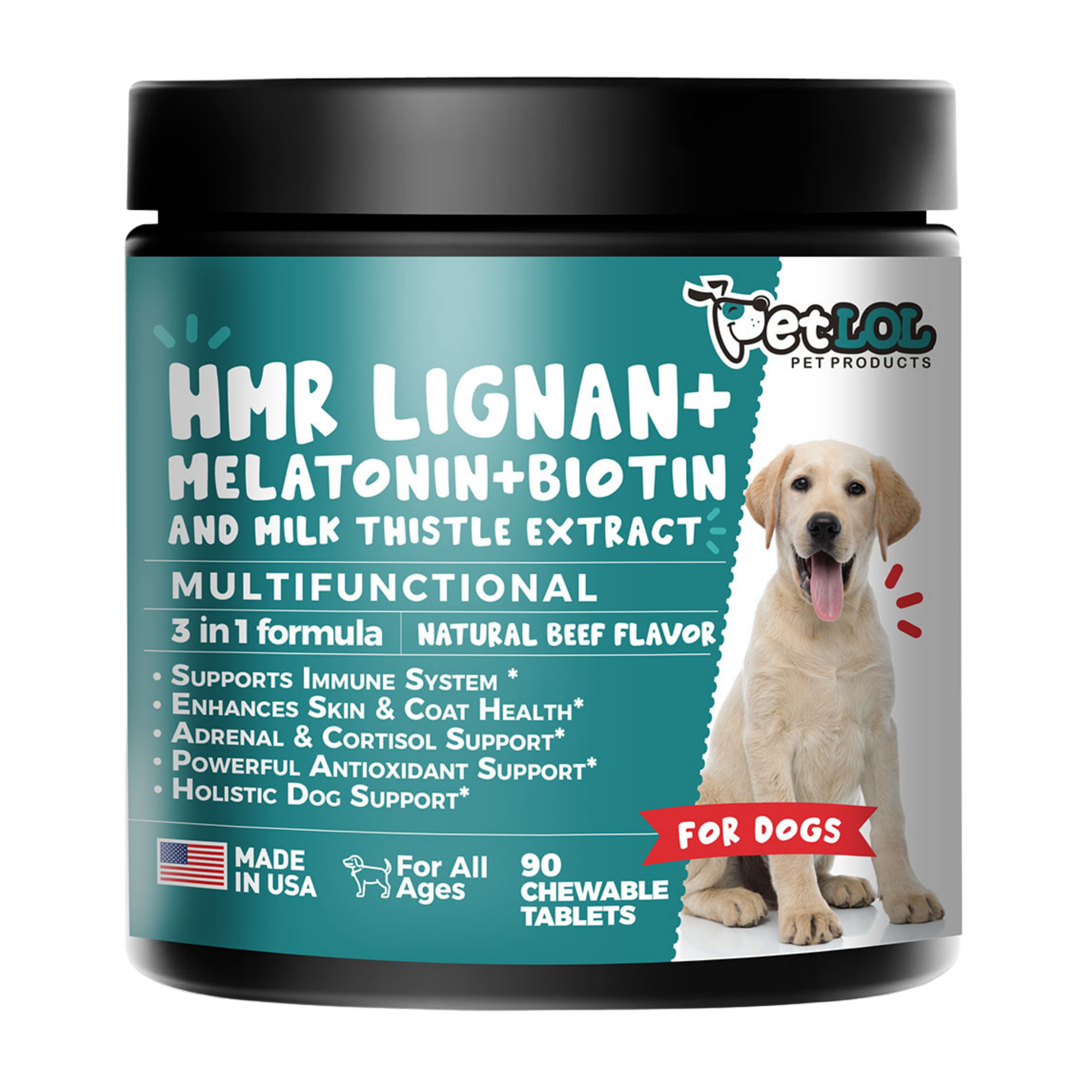 HMR Lignan, Melatonin, Biotin & Milk Thistle Complex