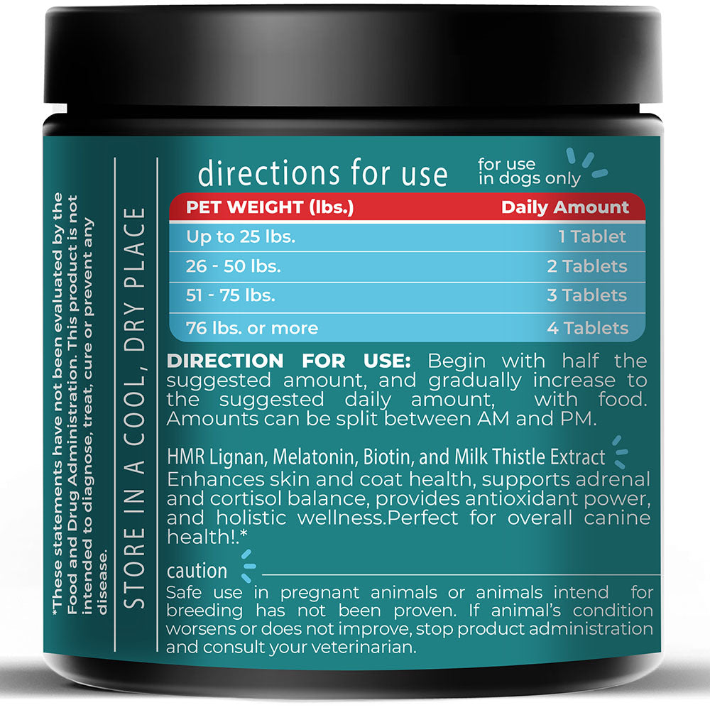 HMR Lignan, Melatonin, Biotin & Milk Thistle Complex