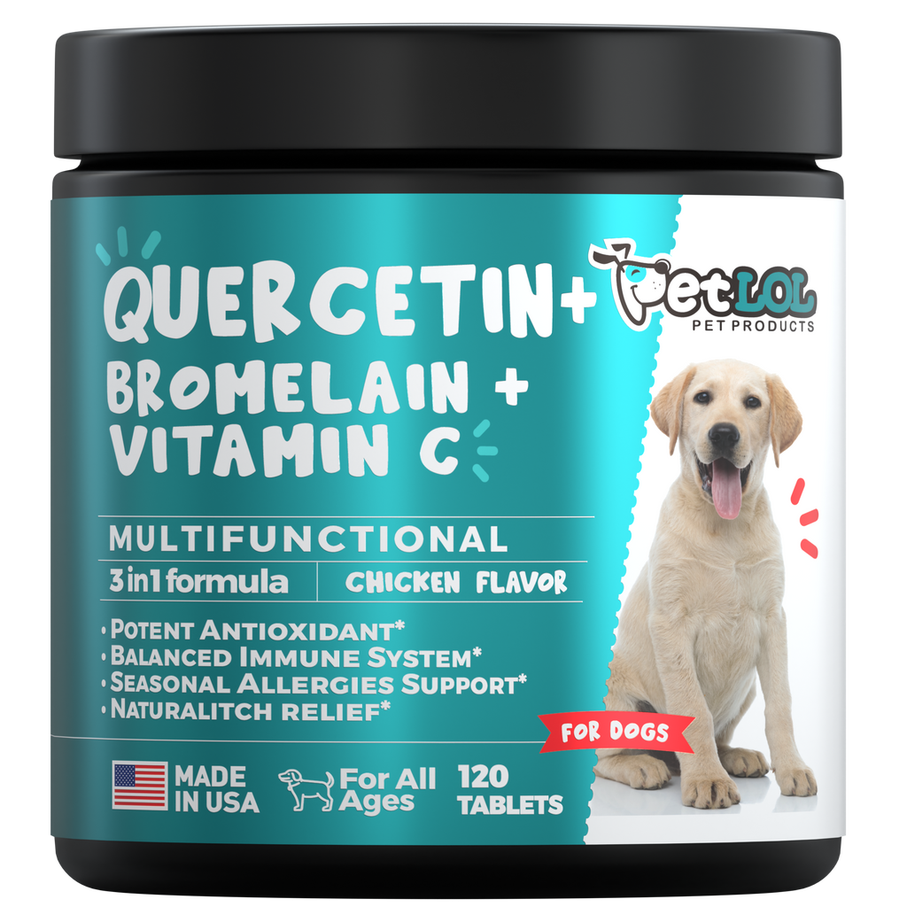 Quercetin for Dogs with Bromelain