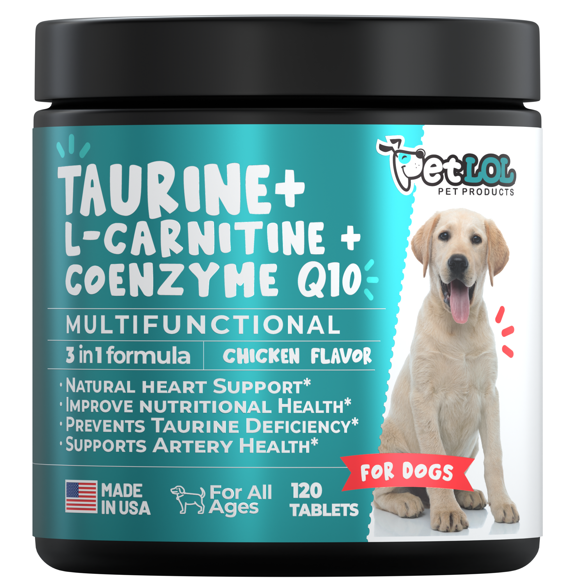 Taurine for Dogs 500mg
